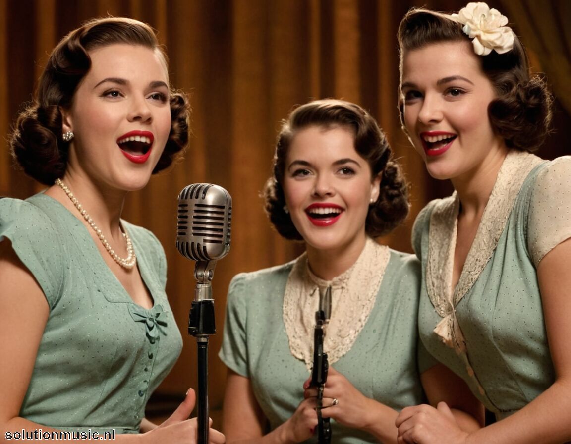The Andrews Sisters waren populaire harmoniezangeressen   - De meest succesvolle zangers en muzikanten van de jaren 40
