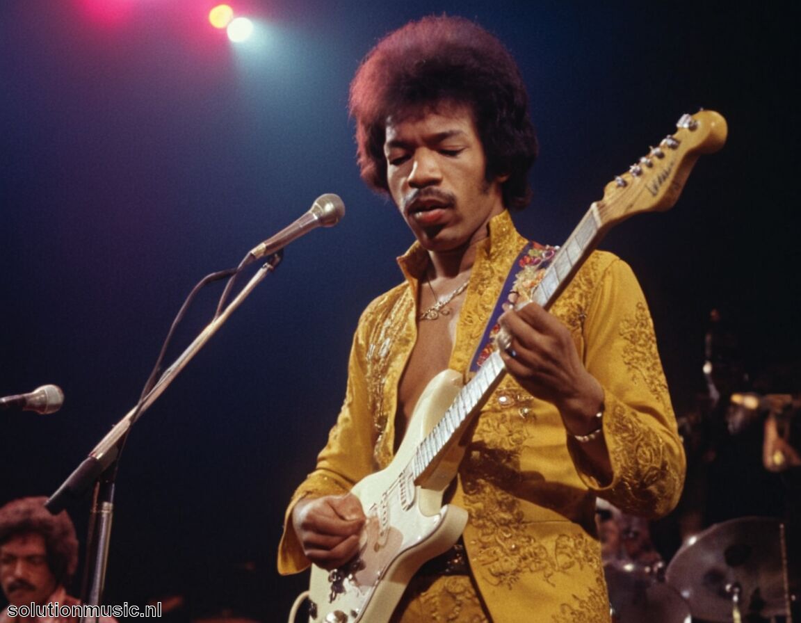 Jimi Hendrix transformeerde gitaarspel en podiumshow - De meest succesvolle zangers en muzikanten van de jaren 60