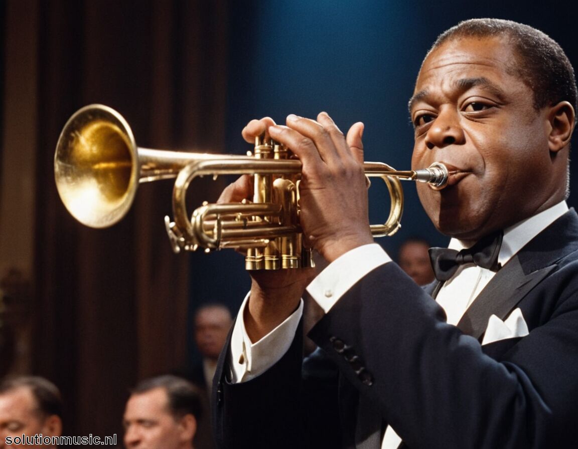 Louis Armstrong bracht jazz naar nieuwe hoogten   - De meest succesvolle zangers en muzikanten van de jaren 40