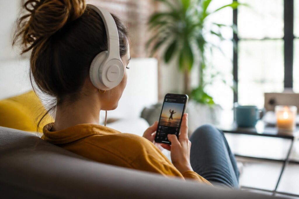 Waarom de juiste muziek je Instagram-post sterker maakt